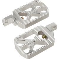 (image for) Joker Machine Bear Claw Footpegs, Raw Aluminum