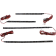 (image for) Blue Four Strip LED Accent Light Kit