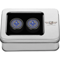 (image for) Docking Cover Black w/ Blue Fleur-De-Lis