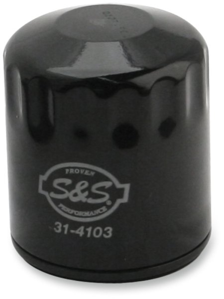 (image for) S&S CYCLE S&S Oil Filter - Black