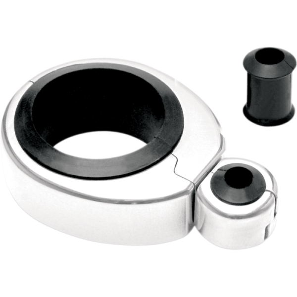 (image for) Motion Pro Chrome Single Cable Clamp 1 1/4"-1 1/2"