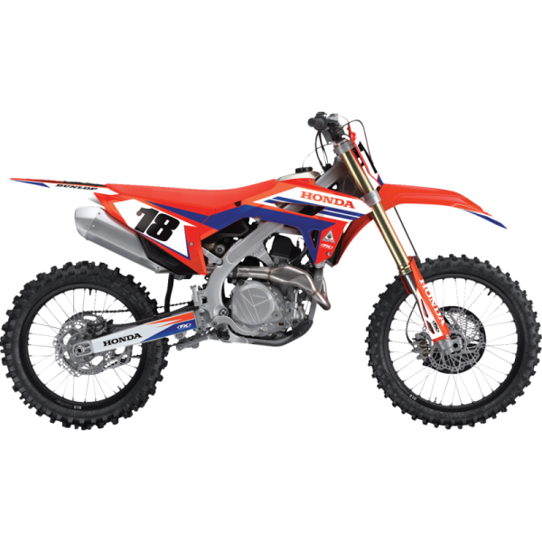 (image for) Factory Effex EVO 19 Graphics Kit - HONDA CRF250R 14-17, CRF450R 13-16
