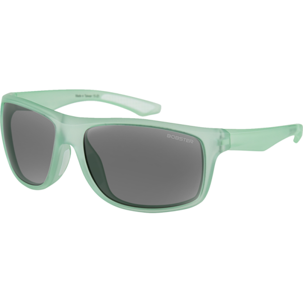 (image for) Bobster Luna Sunglasses - Matte crystal jade/gray gradient mirror