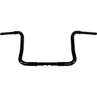 (image for) EZ Install 1 1/4" Round Top Handlebar Gloss Black 12" Rise