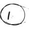 (image for) High Efficiency Black Vinyl Clutch Cable (Custom Length)