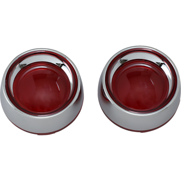 (image for) Deep-Dish Bezel Chrome/Red