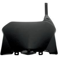 (image for) UFO Front Number Plate - Black