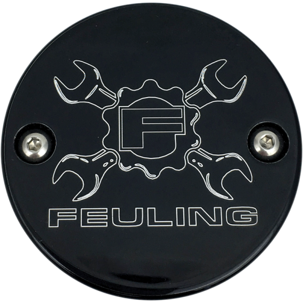 FEULING OIL PUMP CORP. Feuling Gear Cross Logo Points Cover