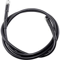 (image for) Black Vinyl-Coated Stainless Steel Brake Line 50"