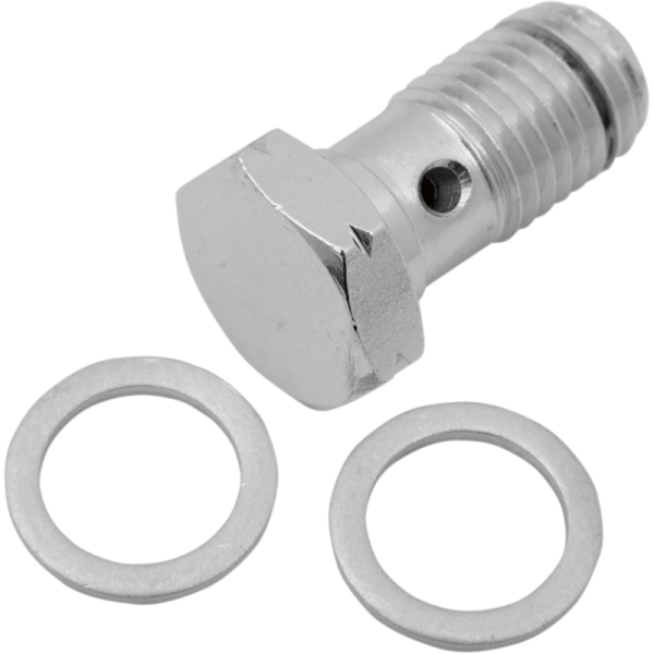 (image for) Drag Specialties Chrome Banjo Bolt 10 mm x 1.25