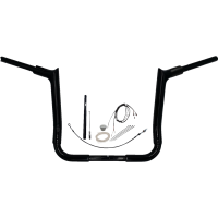 (image for) Fat Baggers Pointed Top EZ Install Handlebar 14" Gloss Black