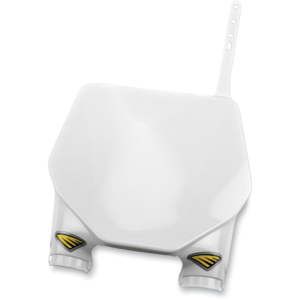(image for) CYCRA Stadium Number Plate - White