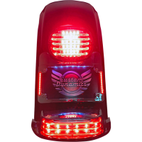(image for) Custom Dynamics Turn Signal Eliminator with Tri-Radius Illuminated Plate Frame