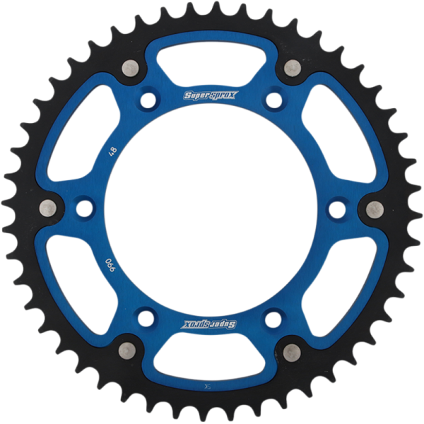 (image for) Supersprox Rear Sprocket - 48T Stealth/Blue