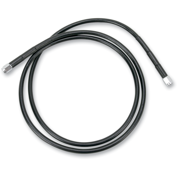 (image for) Drag Specialties Black Vinyl-Coated Stainless Steel Brake Line 58"