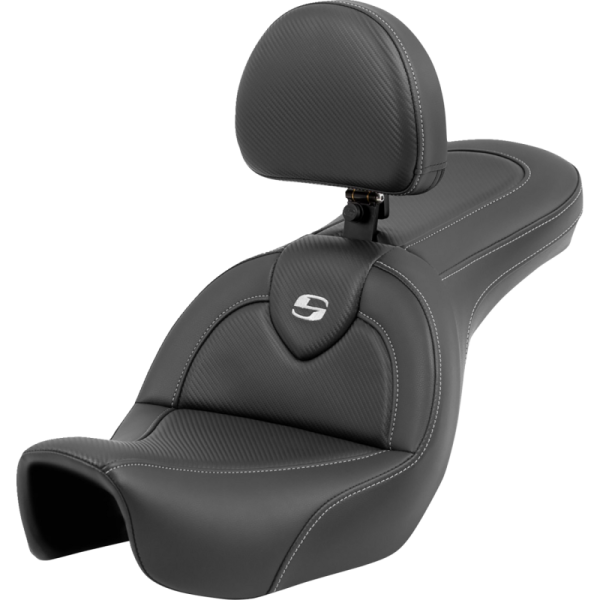 (image for) Saddlemen RoadSofa™ CF Seat - W/ driver's backrest