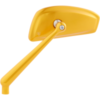(image for) Tearchop Mirror, Gold anodized, left
