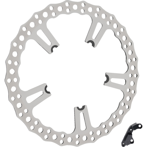 (image for) Arlen Ness 15" Big Brake Jagged Floating Rotor Kit - Right Side