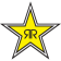 (image for) Die-Cut Sticker - Rockstar star logo, yellow