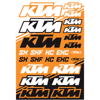 (image for) KTM EXC/SX/SX-F/XC OEM Sticker Sheet