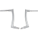 (image for) 1 1/2" EZ Install Pointed Top Handlebar - Chrome, 14" End Rise