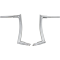 (image for) EZ Install Pointed Top Handlebar - Chrome, 14” Rise