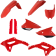 (image for) Acerbis Replacement Plastic Full Kit - OEM 21