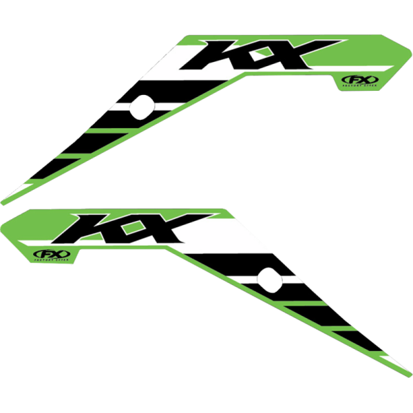 (image for) Factory Effex OEM Shroud and Tank/Shroud Graphics, Style 25 for KX450 24-25