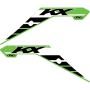 (image for) Factory Effex OEM Shroud and Tank/Shroud Graphics, Style 25 for KX450 24-25