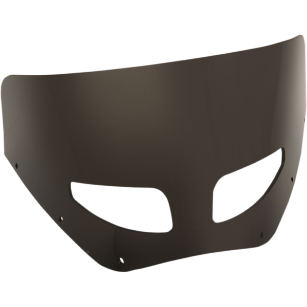 (image for) MEMPHIS SHADES HD 9" Dark black smoke Vented Windshield