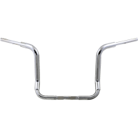 (image for) EZ Install Round Top Handlebar - Chrome, 14” Rise