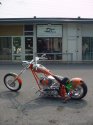 (image for) (1) Chopper in front of old location