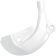 (image for) Brake Line Cover - White