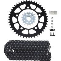 (image for) Vortex GFRA Aluminum Chain Kit (Black) for BMW S1000RR 20-23