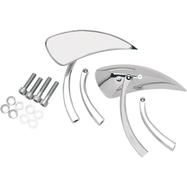 Drag Specialties Teardrop Mirrors