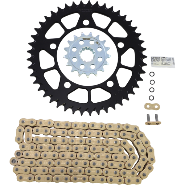 (image for) Vortex SSCA Aluminum Chain Kit (Gold) for BMW S1000RR 20-23
