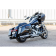 (image for) GNX 4.5" Slip-On Mufflers - Chrome / Tuxedo Black