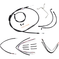 (image for) Ape Hanger Install Kit - Black Vinyl