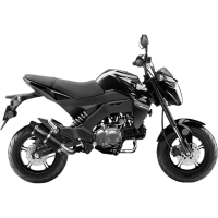 (image for) GP Corsa Evo/Carbon fiber Exhaust for KAWASAKI Z125 Pro 17-23