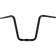 (image for) Gloss Black 1 1/4" Twin Round Handlebars, 14" End Rise