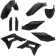 (image for) Acerbis Replacement Plastic Full Kit - Black