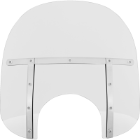 (image for) Memphis Fats Road King Windshield - 15" Tall - Clear