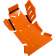 (image for) AXP Racing Xtrem Skid Plate, Orange