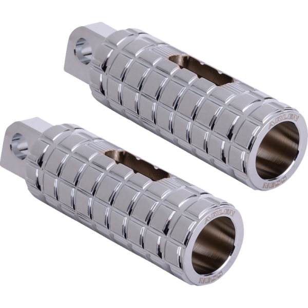 (image for) Arlen Ness Speedliner Male Mount Footpegs Chrome