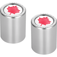 (image for) Docking Cover Mirror Polished w/ Red Maple Leaf
