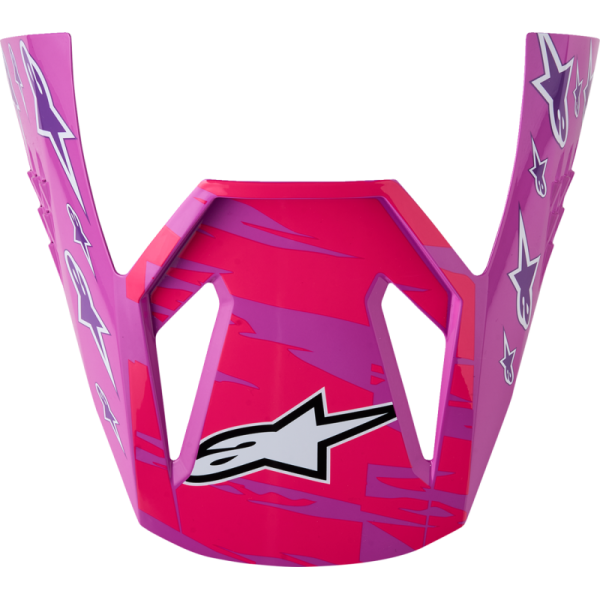 (image for) Alpinestars Youth S-M3 Falcon Visor - Purple/White/Pink