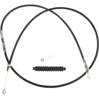 (image for) High Efficiency Black Vinyl Clutch Cable (Custom Length)