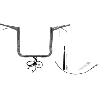 (image for) EZ Install Handlebar Kit Chrome 14" Rise