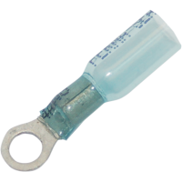 (image for) Heat-Shrink Ring Terminals - 14-16 Gauge (#10)