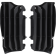 (image for) Acerbis Radiator Shrouds/Louvers - Black (louvers)